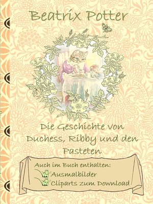 cover image of Die Geschichte von Duchess, Ribby und den Pasteten (inklusive Ausmalbilder und Cliparts zum Download)